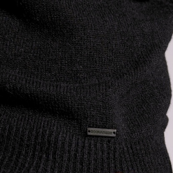 DSQUARED2 Alpaca Wool Hooded Knit Sweater - Picture 4 of 7